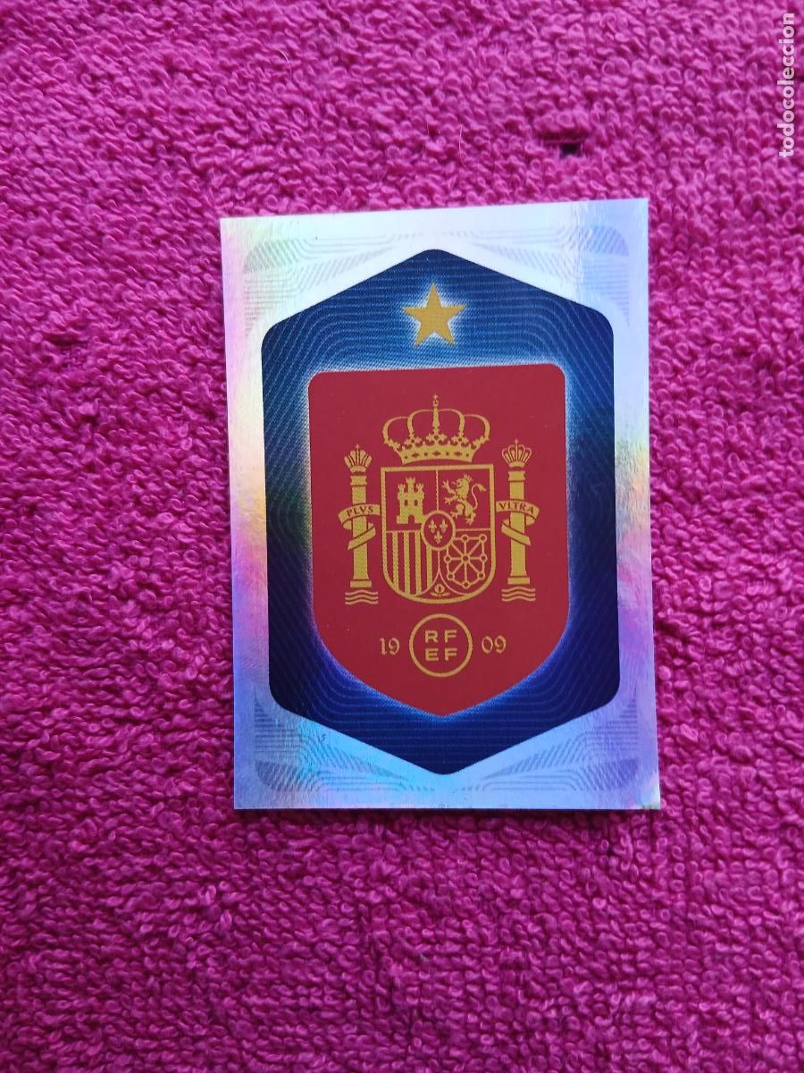 Cartes &agrave; collectionner de Football: espa&ntilde;a 2026 1 escudo selecci&oacute;n espa&ntilde;ola panini carrefour family mundial de futbol