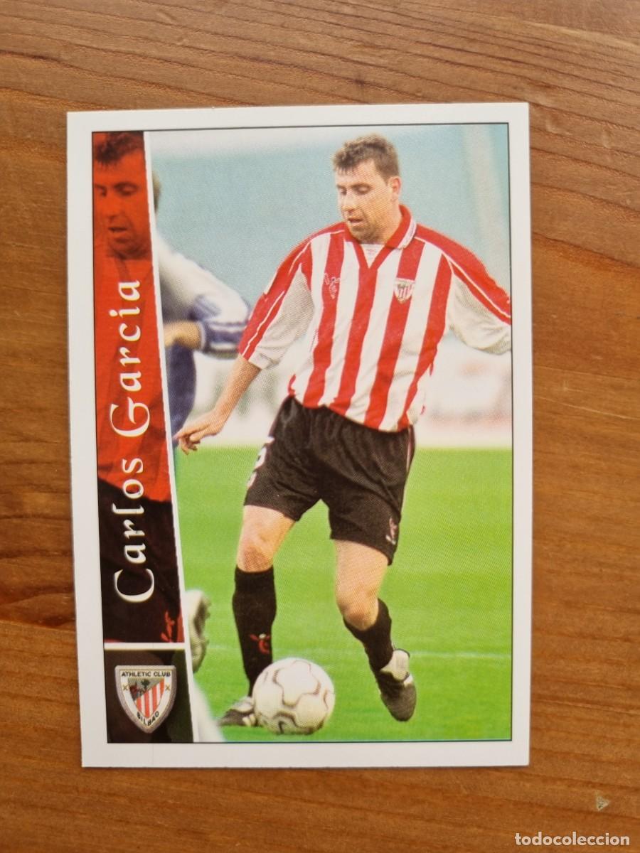 Cromos de f&uacute;tbol: 589+ CARLOS GARC&Iacute;A (Athletic Club) &Uacute;LTIMA HORA. Las Fichas de la Liga 2002 2003 02 03 (Mundicromo)