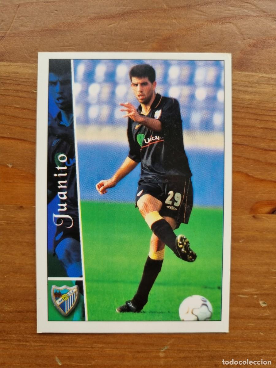 Fu&szlig;ball-Sticker: 590+ JUANITO (M&aacute;laga CF) &Uacute;LTIMA HORA. Las Fichas de la Liga 2002 2003 02 03 (Mundicromo)