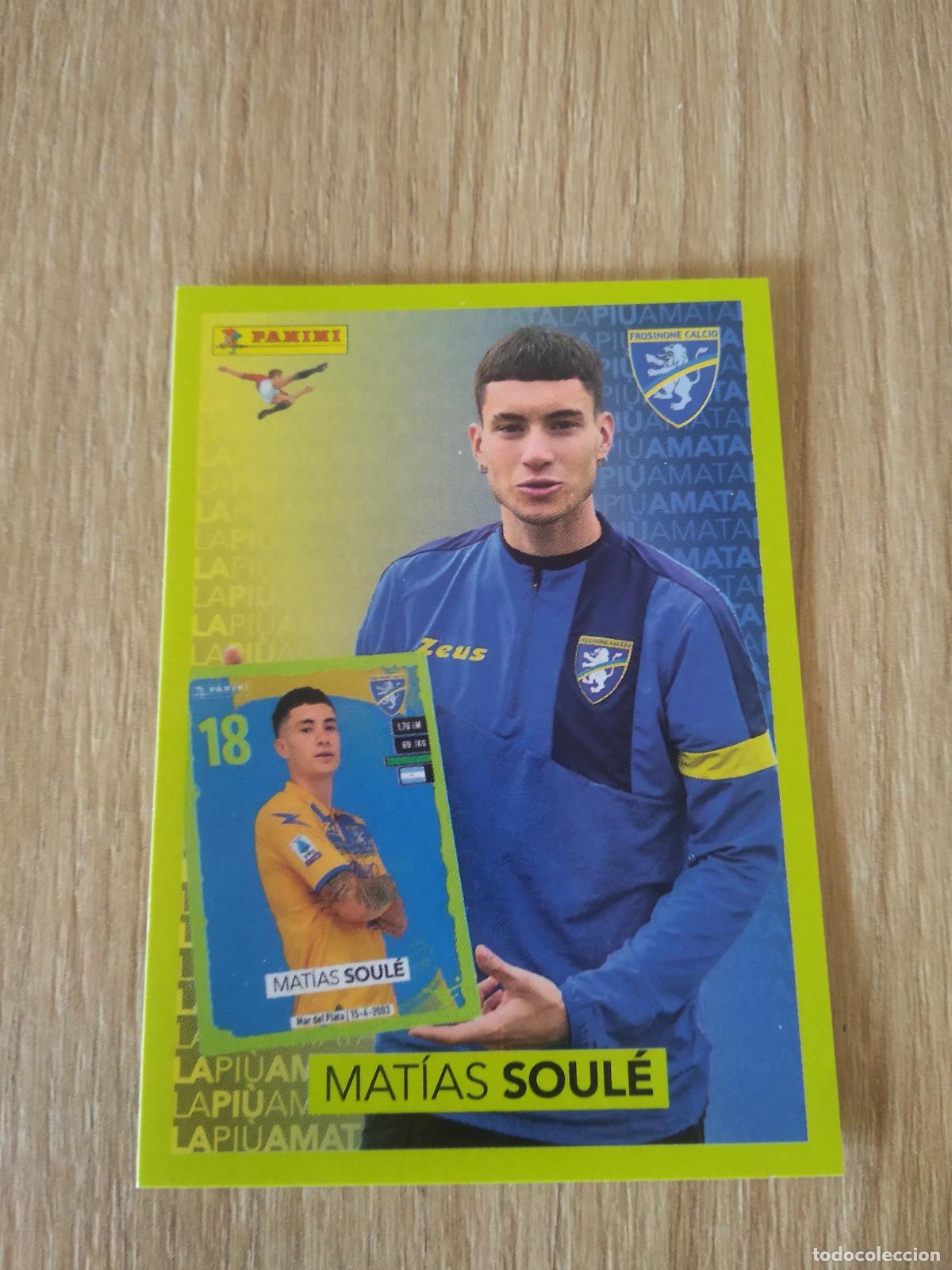 Figurine di Calcio: P6 MATIAS SOULE FROSINONE CROMO FUTBOL PANINI LIGA ITALIA 23-24 CALCIATORI 2023-2024