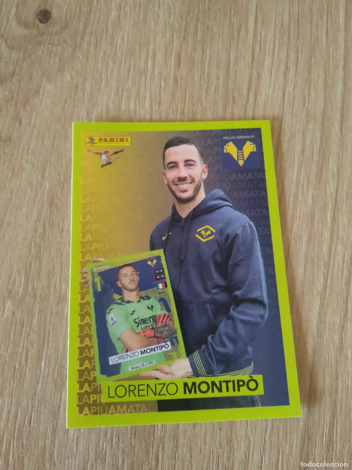 Figurine di Calcio: P8 LORENZO MONTIPO HELLAS VERONA CROMO FUTBOL PANINI LIGA ITALIA 23-24 CALCIATORI 2023-2024
