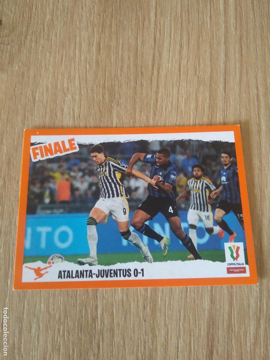 Figurine di Calcio: UPD5 VLAHOVIC ATALANTA VS JUVENTUS CROMO FUTBOL PANINI LIGA ITALIA 23-24 CALCIATORI 2023-2024