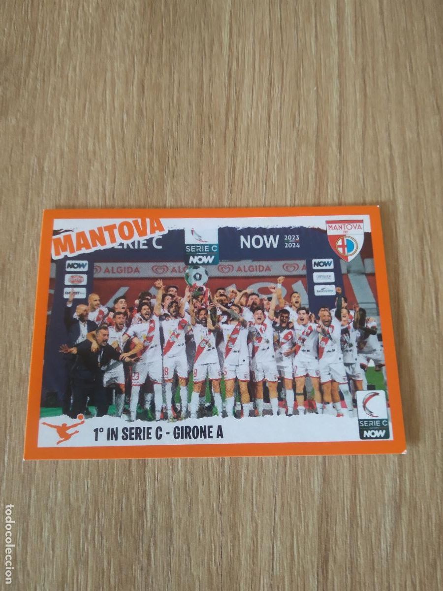 Figurine di Calcio: UPD13 EQUIPO PLANTILLA MANTOVA CROMO FUTBOL PANINI LIGA ITALIA 23-24 CALCIATORI 2023-2024