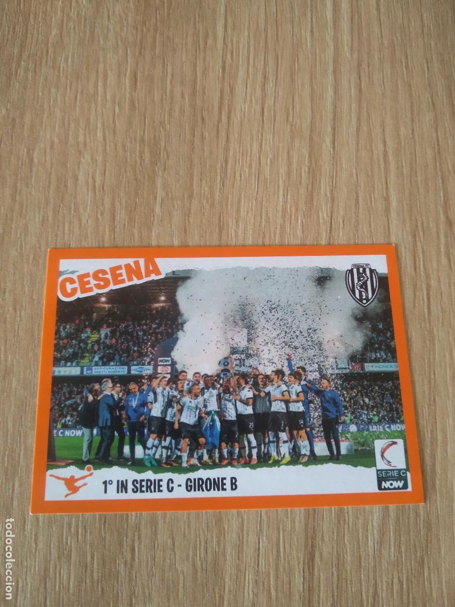 Figurine di Calcio: UPD14 EQUIPO PLANTILLA CESENA CROMO FUTBOL PANINI LIGA ITALIA 23-24 CALCIATORI 2023-2024