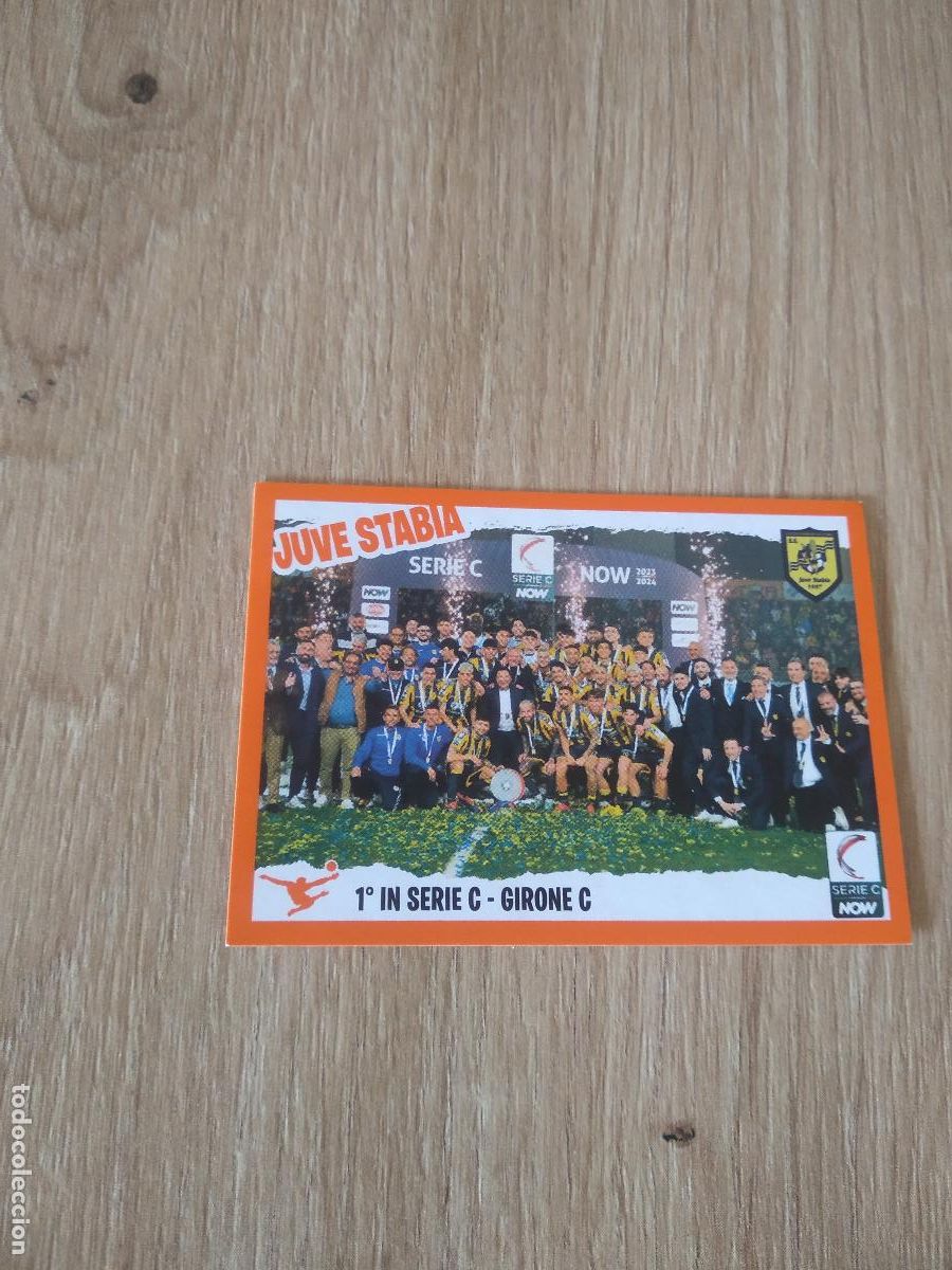 Figurine di Calcio: UPD15 EQUIPO PLANTILLA JUVE STABIA CROMO FUTBOL PANINI LIGA ITALIA 23-24 CALCIATORI 2023-2024