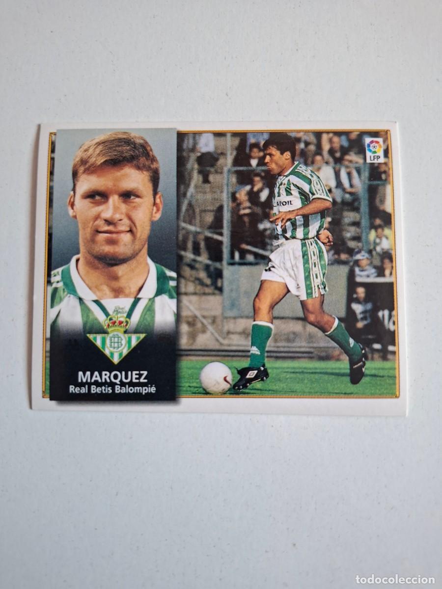 Cartes &agrave; collectionner de Football: ESTE - LIGA 98/99 - 1998 - 1999 - REAL BETIS - MARQUEZ - SIN PEGAR