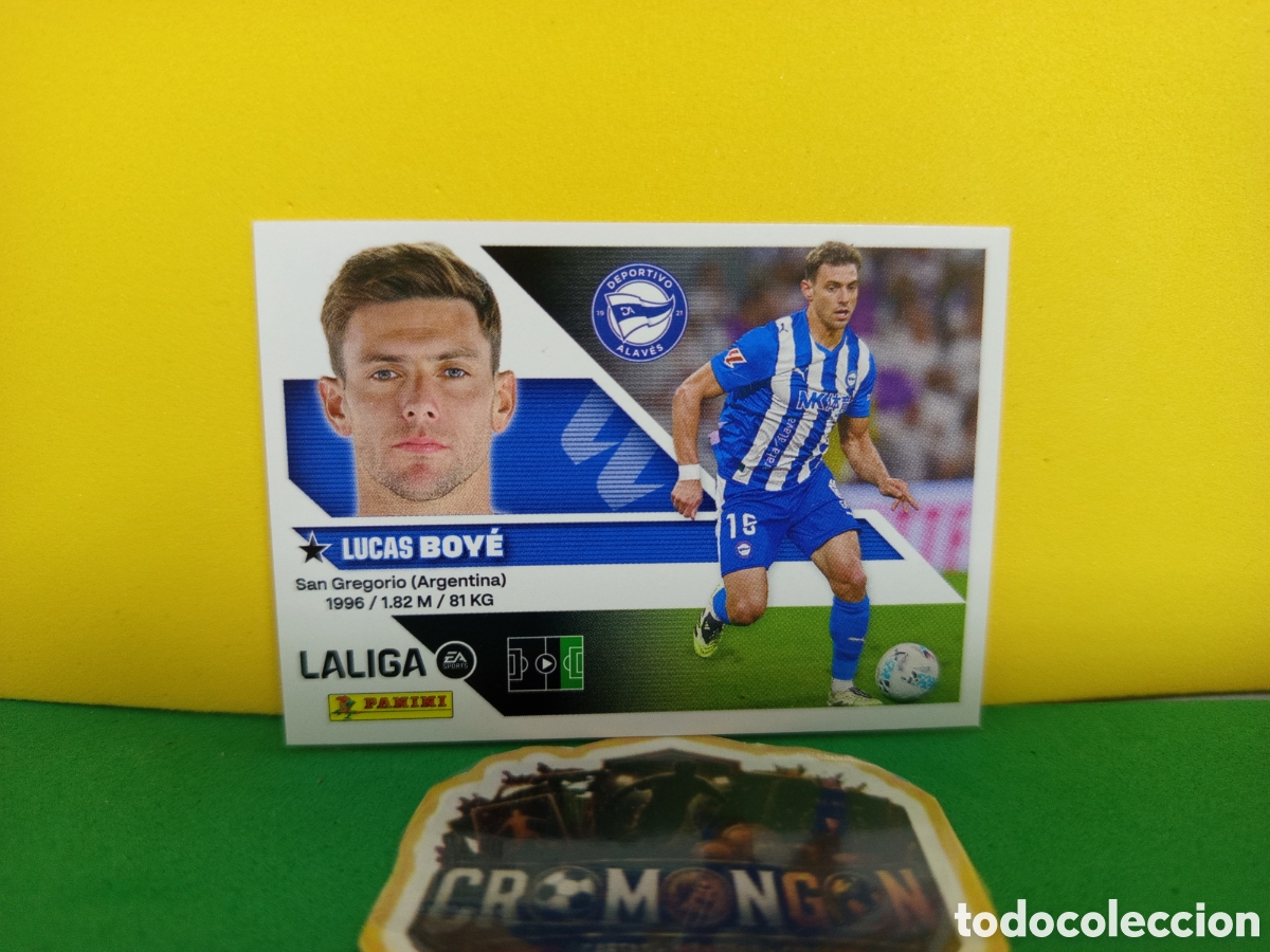 Cartes &agrave; collectionner de Football: ❇️ CROMO ⚽ LUCAS BOY&Eacute; ALAV&Eacute;S LIGA 26 27 2026 2027 EDICIONES ESTE PANINI SIN PEGAR❇️
