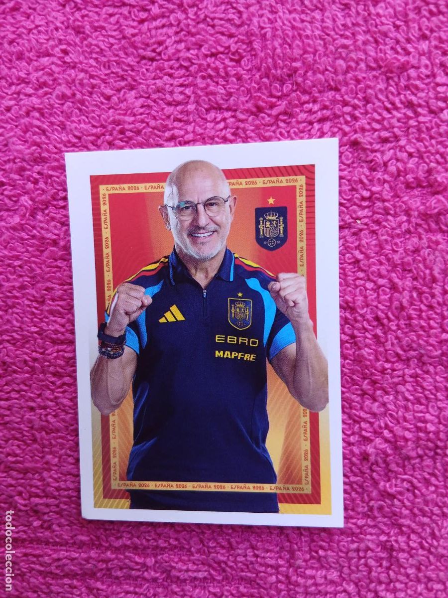 Cromos de f&uacute;tbol: espa&ntilde;a 2026 7 de la fuente selecci&oacute;n espa&ntilde;ola panini carrefour family mundial de futbol