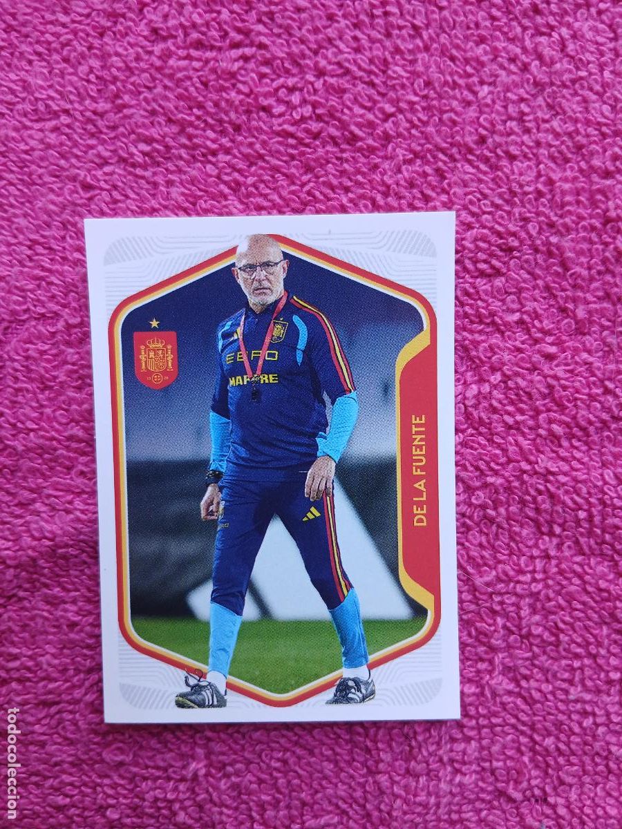Cromos de f&uacute;tbol: espa&ntilde;a 2026 8 de la fuente selecci&oacute;n espa&ntilde;ola panini carrefour family mundial de futbol