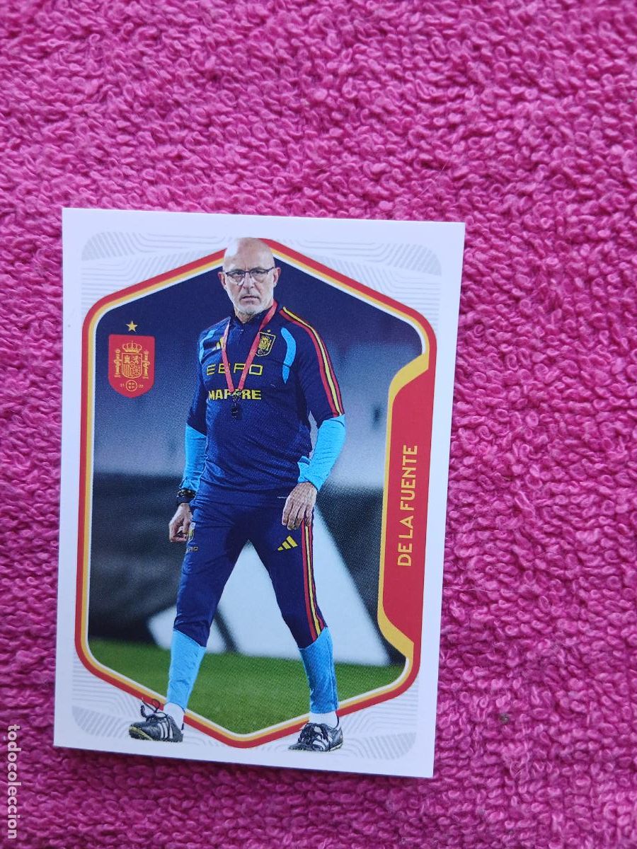 Cromos de f&uacute;tbol: espa&ntilde;a 2026 8 de la fuente selecci&oacute;n espa&ntilde;ola panini carrefour family mundial de futbol