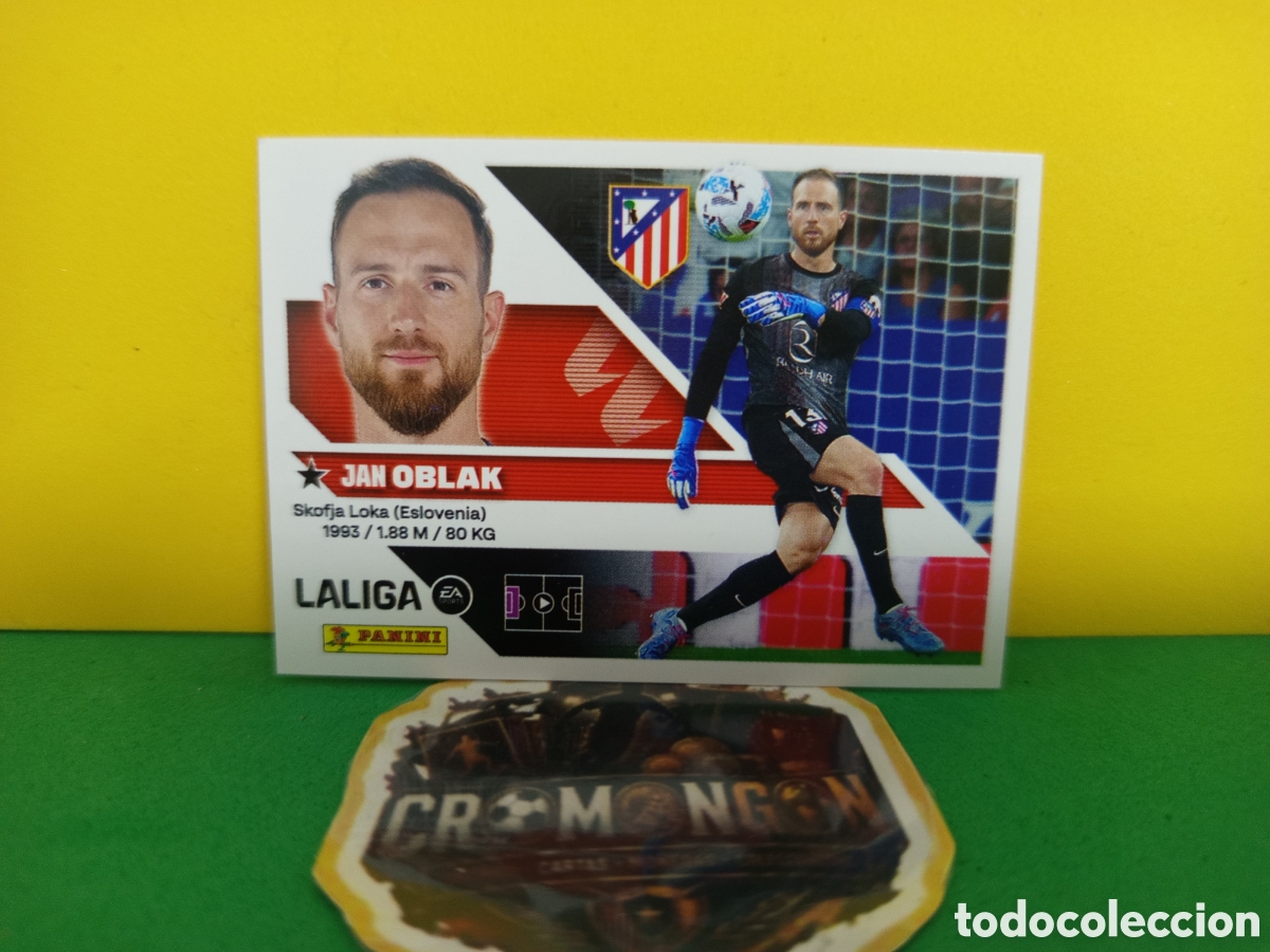 Cartes &agrave; collectionner de Football: ❇️ CROMO ⚽ OBLAK ATL&Eacute;TICO DE MADRID LIGA 26 27 2026 2027 EDICIONES ESTE PANINI SIN PEGAR❇️