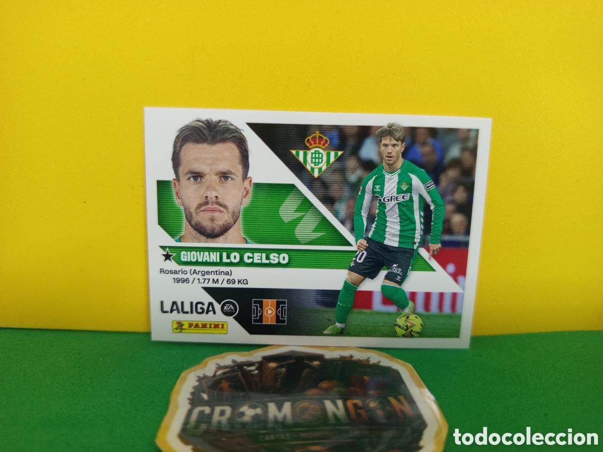 Football Stickers: ❇️ CROMO ⚽ LO CELSO BETIS LIGA 26 27 2026 2027 EDICIONES ESTE PANINI SIN PEGAR❇️