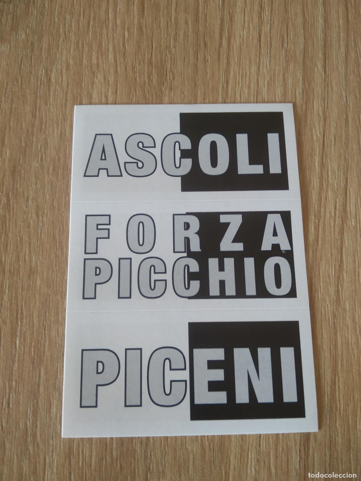 Football Stickers: ASCOLI FORZA PICCHIO PICENI CROMO FUTBOL PANINI LIGA ITALIA 23-24 CALCIATORI 2023-2024