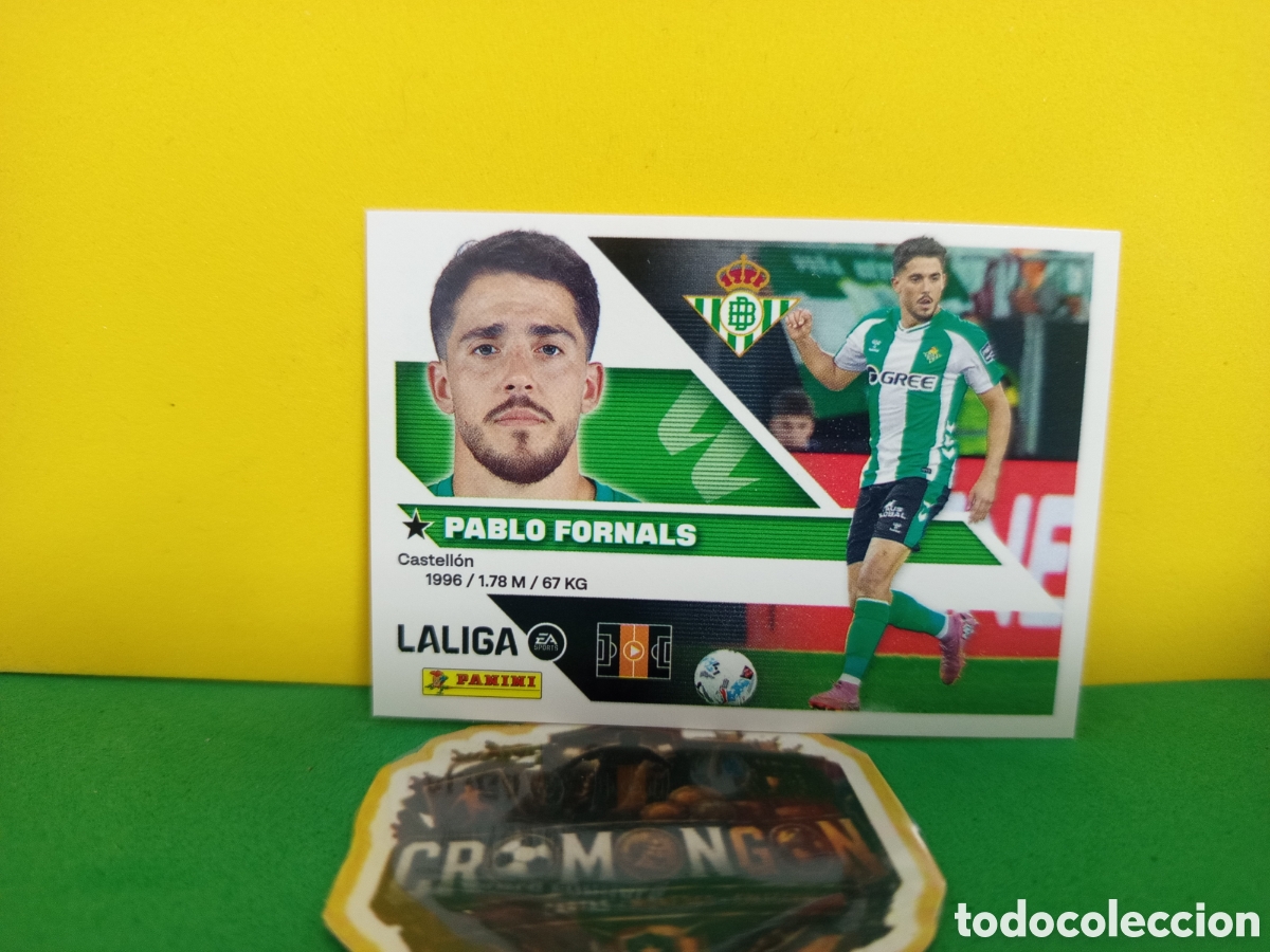 Football Stickers: ❇️ CROMO ⚽ PABLO FORNALS BETIS LIGA 26 27 2026 2027 EDICIONES ESTE PANINI SIN PEGAR❇️