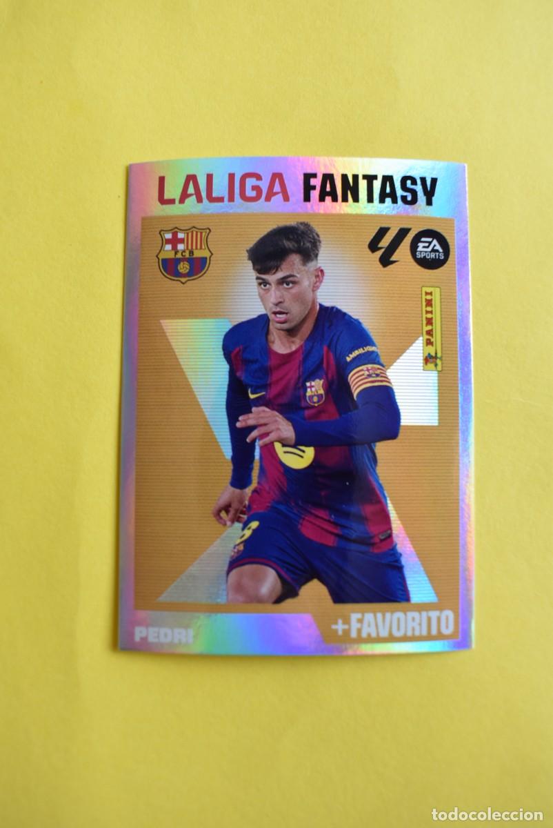 Football Stickers: Cromo Liga 2026 2027. 26 27. La Liga Fantasy. Pedri. Barcelona. N. &ordm; 7. ESTE. Panini