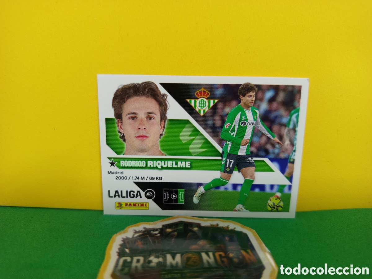 Football Stickers: ❇️ CROMO ⚽ RIQUELME BETIS LIGA 26 27 2026 2027 EDICIONES ESTE PANINI SIN PEGAR❇️
