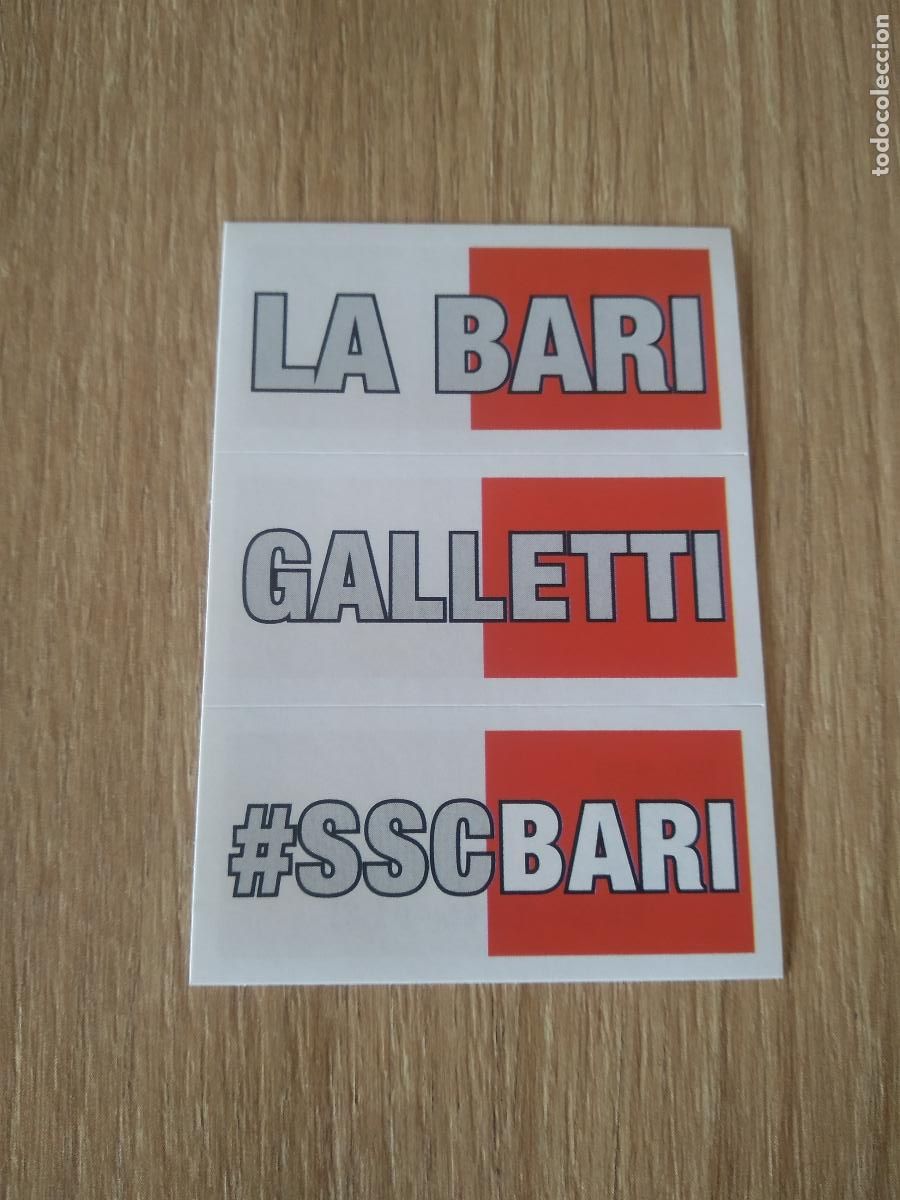 Football Stickers: LA BARI GALLETTI SSCBARI CROMO FUTBOL PANINI LIGA ITALIA 23-24 CALCIATORI 2023-2024