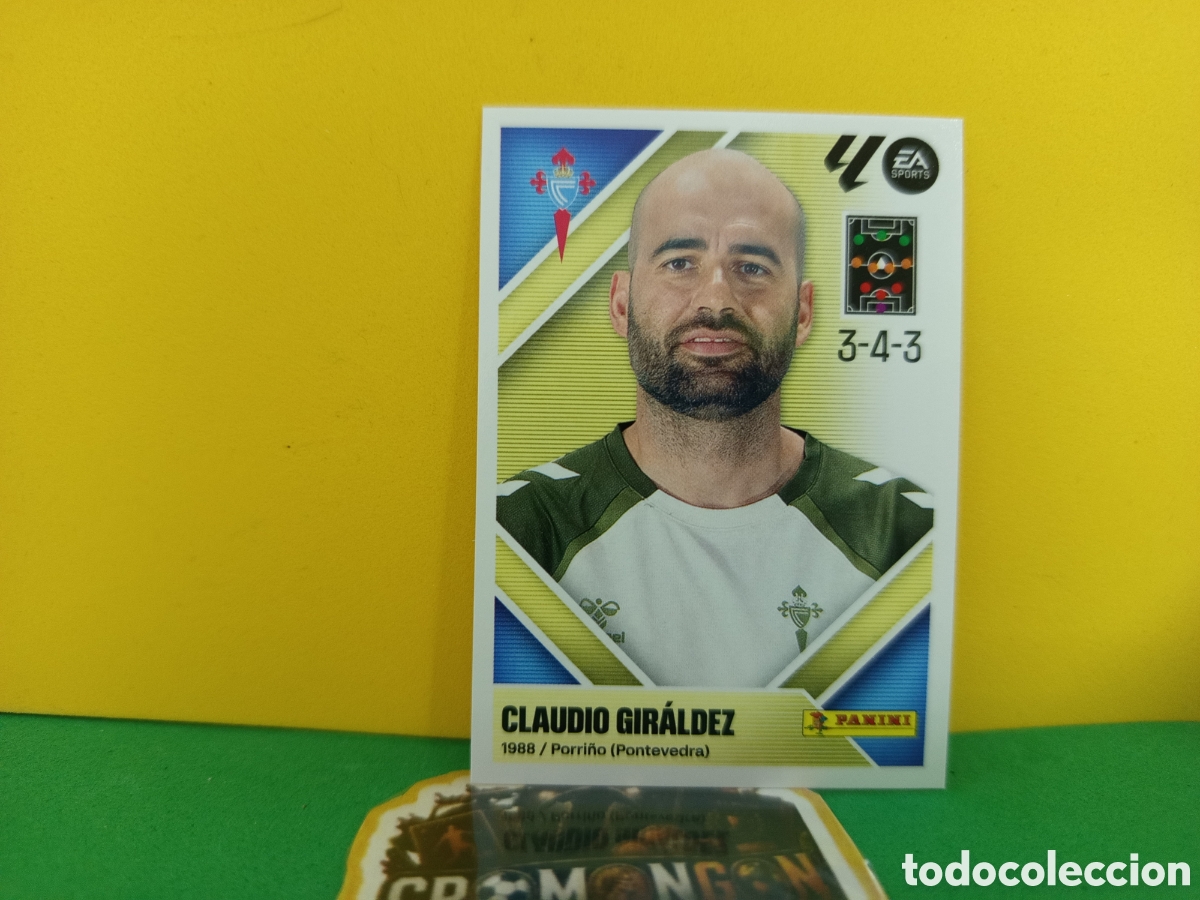 Football Stickers: ❇️ CROMO ⚽ CLAUDIO GIRALDEZ CELTA DE VIGO 2 LIGA 26 27 2026 2027 EDICIONES ESTE PANINI SIN PEGAR❇️