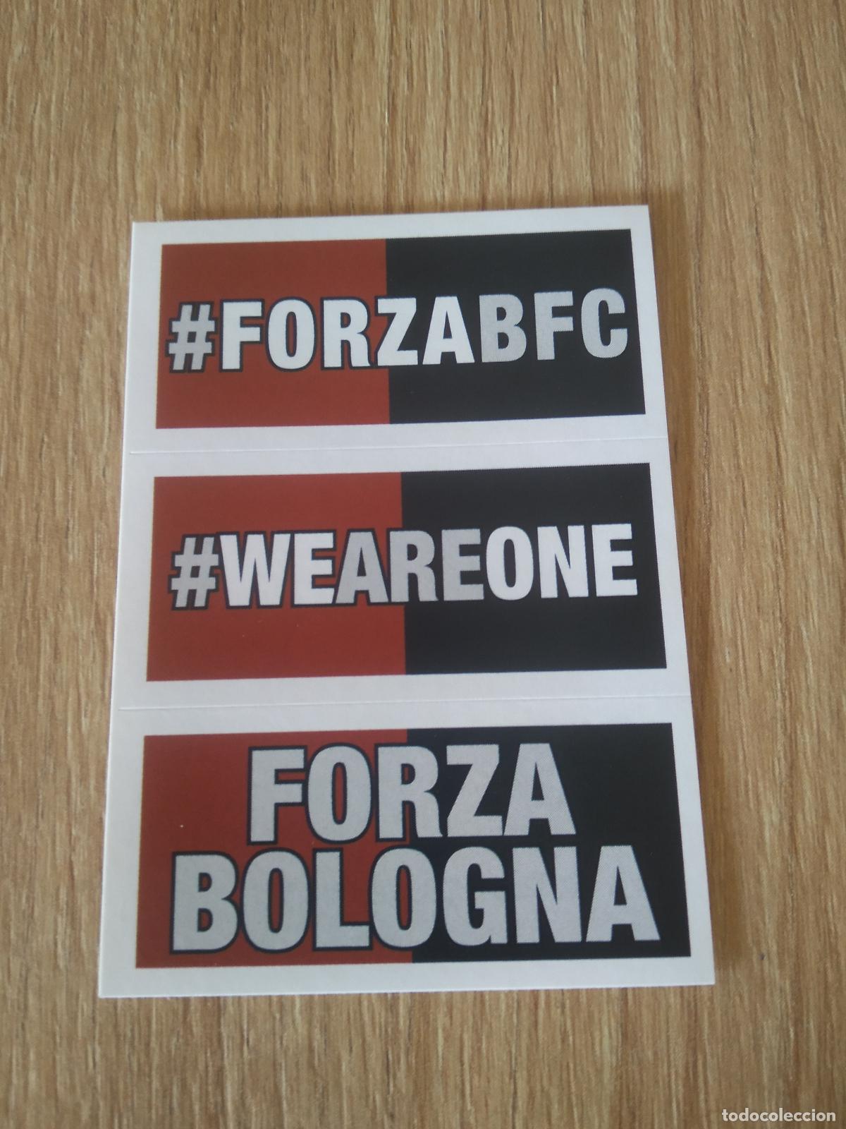 Football Stickers: FORZA BFC WE ARE ONE FORZA BOLOGNA CROMO FUTBOL PANINI LIGA ITALIA 23-24 CALCIATORI 2023-2024