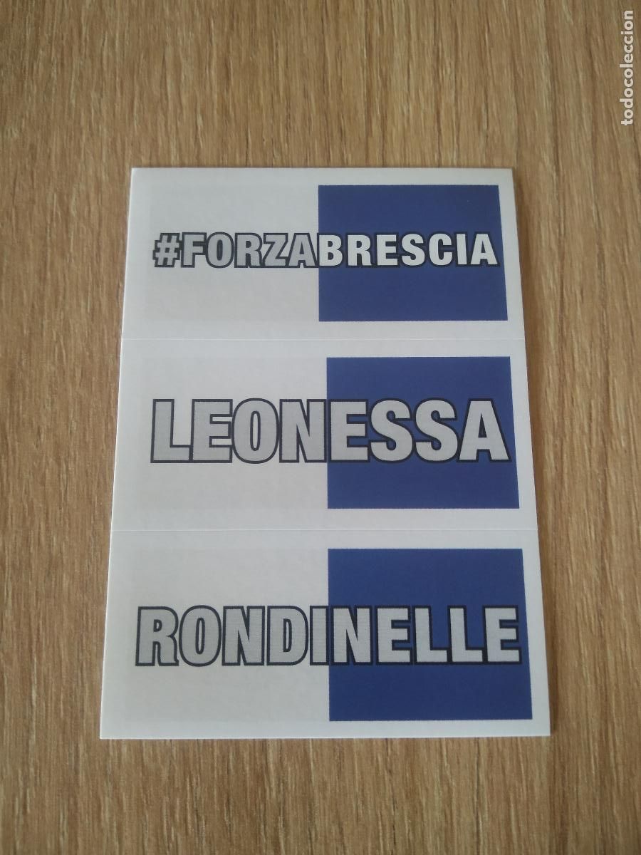 Football Stickers: FORZA BRESCIA LEONESSA RONDINELLE CROMO FUTBOL PANINI LIGA ITALIA 23-24 CALCIATORI 2023-2024