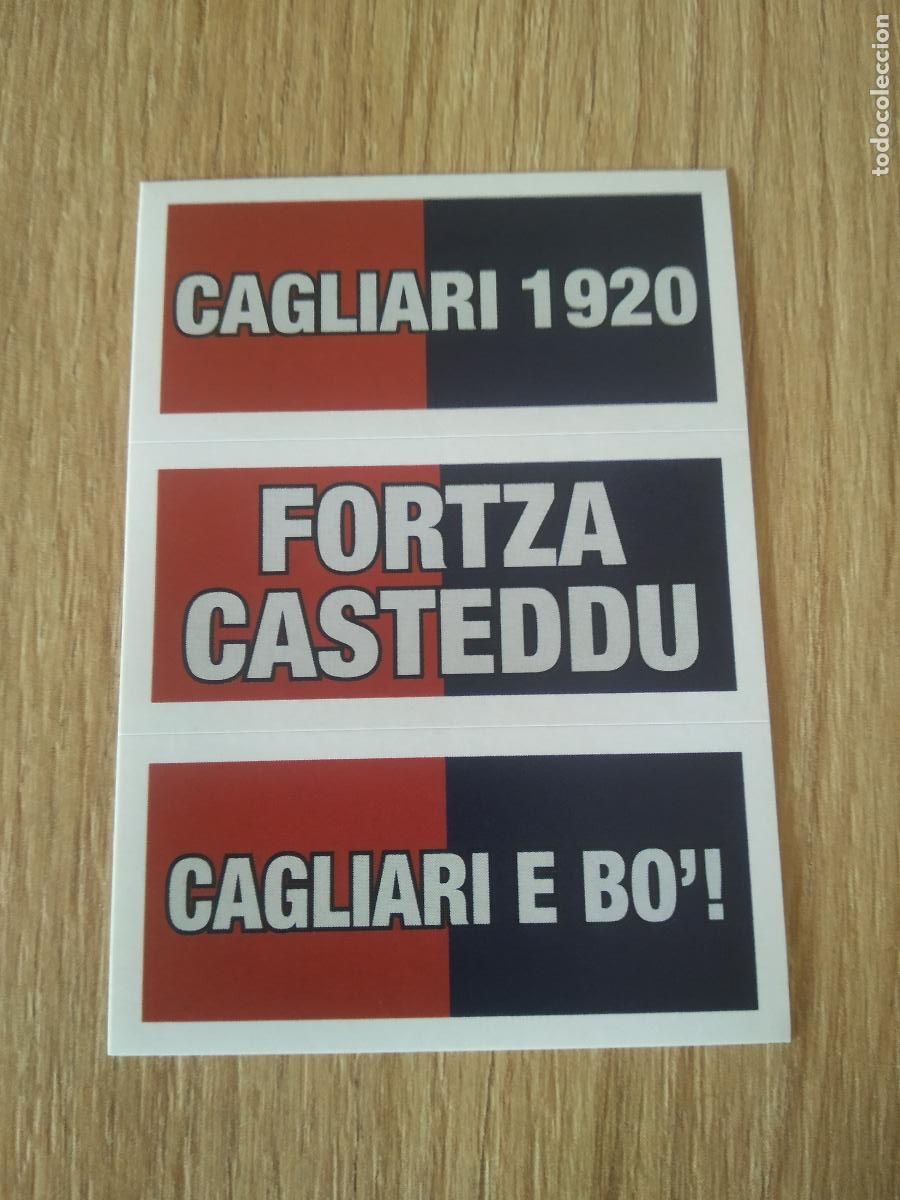 Football Stickers: CAGLIARI 190 FORTZA CASTEDDU CAGLIARI BO CROMO FUTBOL PANINI LIGA ITALIA 23-24 CALCIATORI 2023-2024
