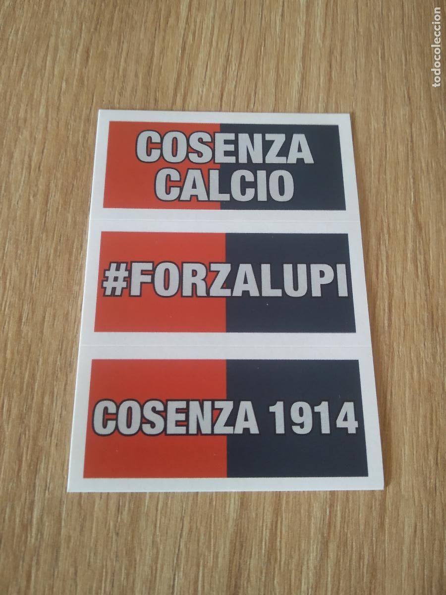 Cromos de f&uacute;tbol: COSENZA CALCIO FORZALUPI COSENZA 1914 CROMO FUTBOL PANINI LIGA ITALIA 23-24 CALCIATORI 2023-2024