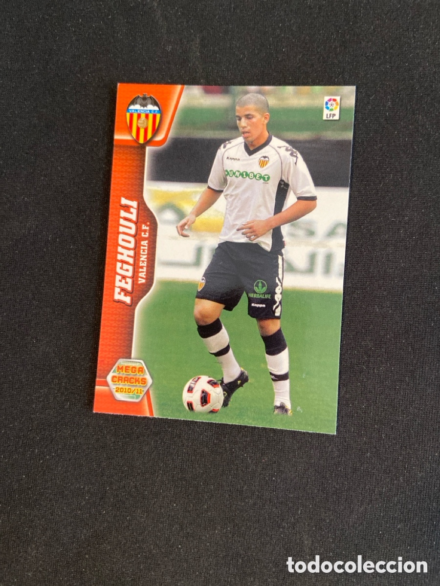Cromos de f&uacute;tbol: FEGHOULI 496 NUEVO FICHAJE (VALENCIA)