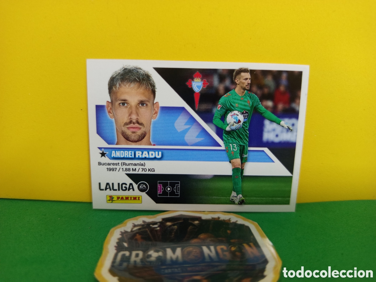 Cromos de f&uacute;tbol: ❇️ CROMO ⚽ RADU CELTA DE VIGO LIGA 26 27 2026 2027 EDICIONES ESTE PANINI SIN PEGAR❇️