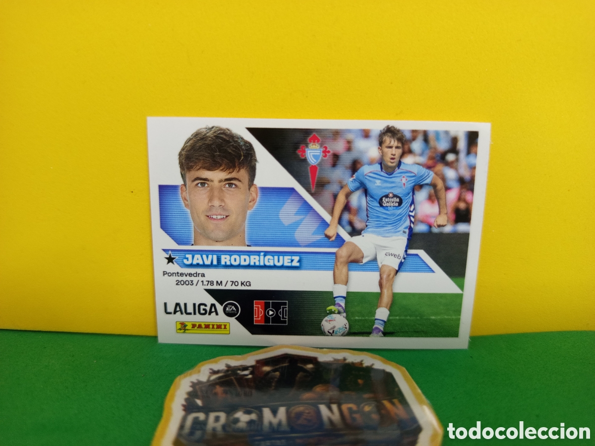 Cromos de f&uacute;tbol: ❇️ CROMO ⚽ JAVI RODR&Iacute;GUEZ CELTA DE VIGO LIGA 26 27 2026 2027 EDICIONES ESTE PANINI SIN PEGAR❇️