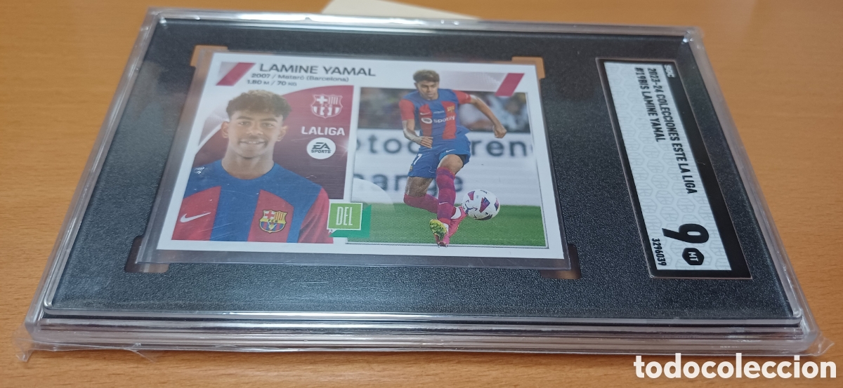 Cromos de f&uacute;tbol: Lamine Yamal RC Panini