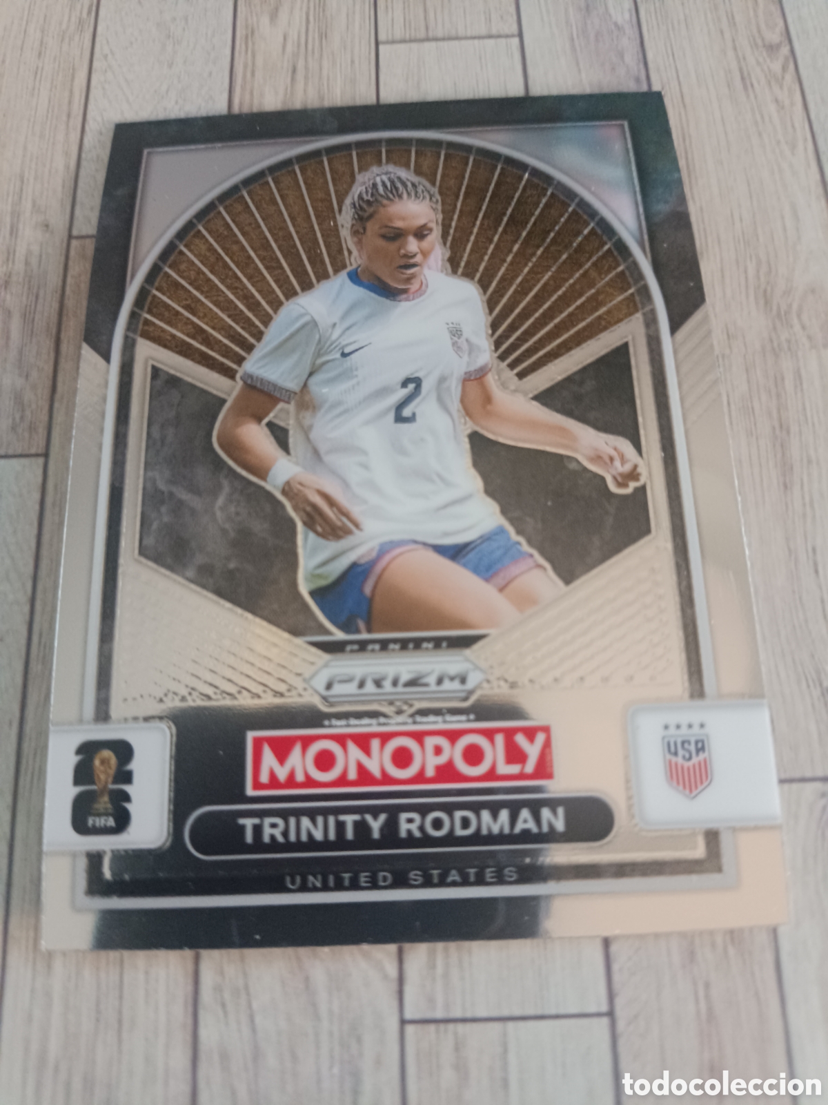 Cromos de f&uacute;tbol: 94 TRINITY RODMAN USA BASE PRIZM MONOPOLY FIFA WORLD CUP PANINI 26 USA 2026