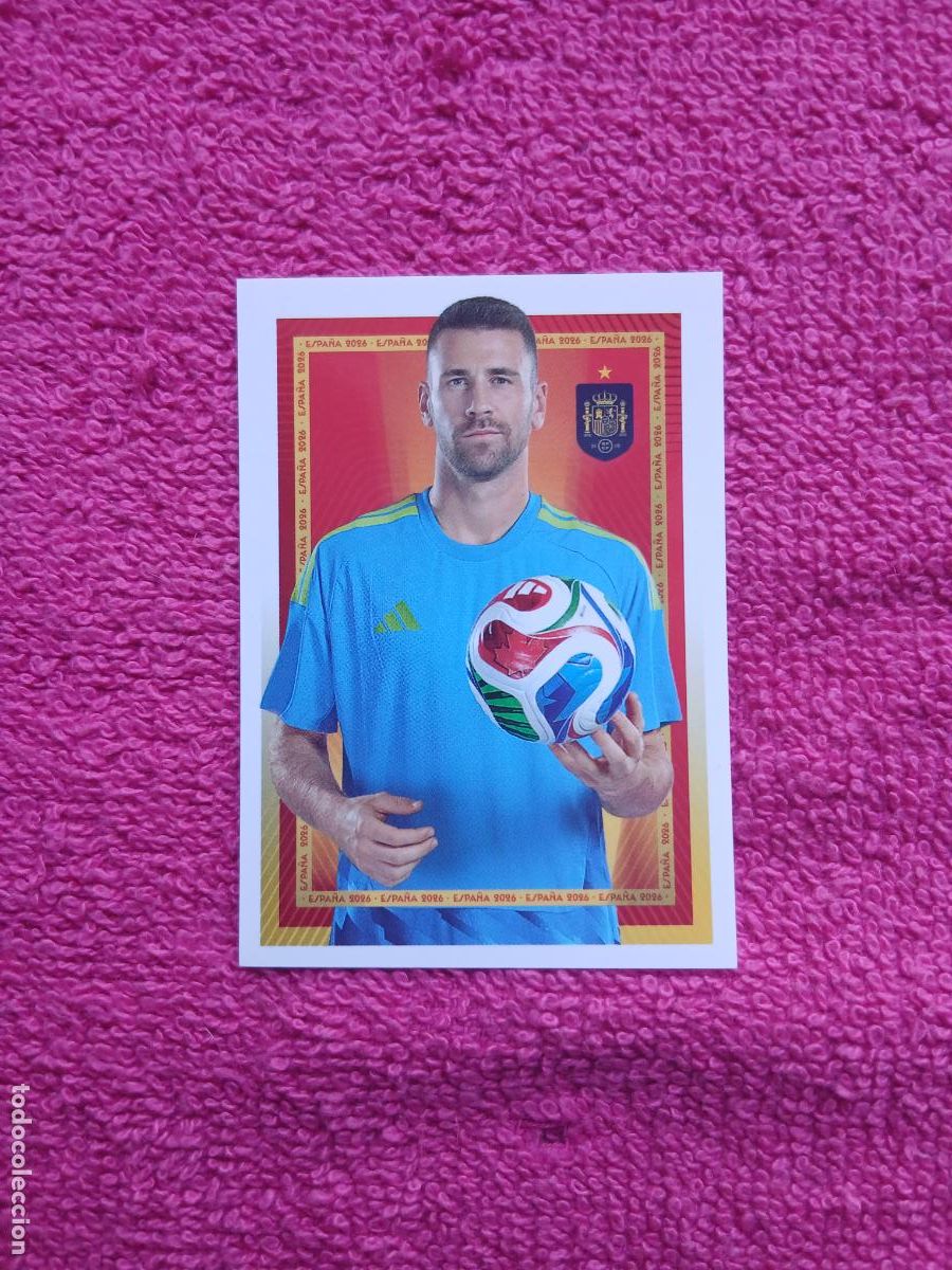 Cromos de f&uacute;tbol: espa&ntilde;a 2026 9 unai sim&oacute;n selecci&oacute;n espa&ntilde;ola panini carrefour family mundial de futbol
