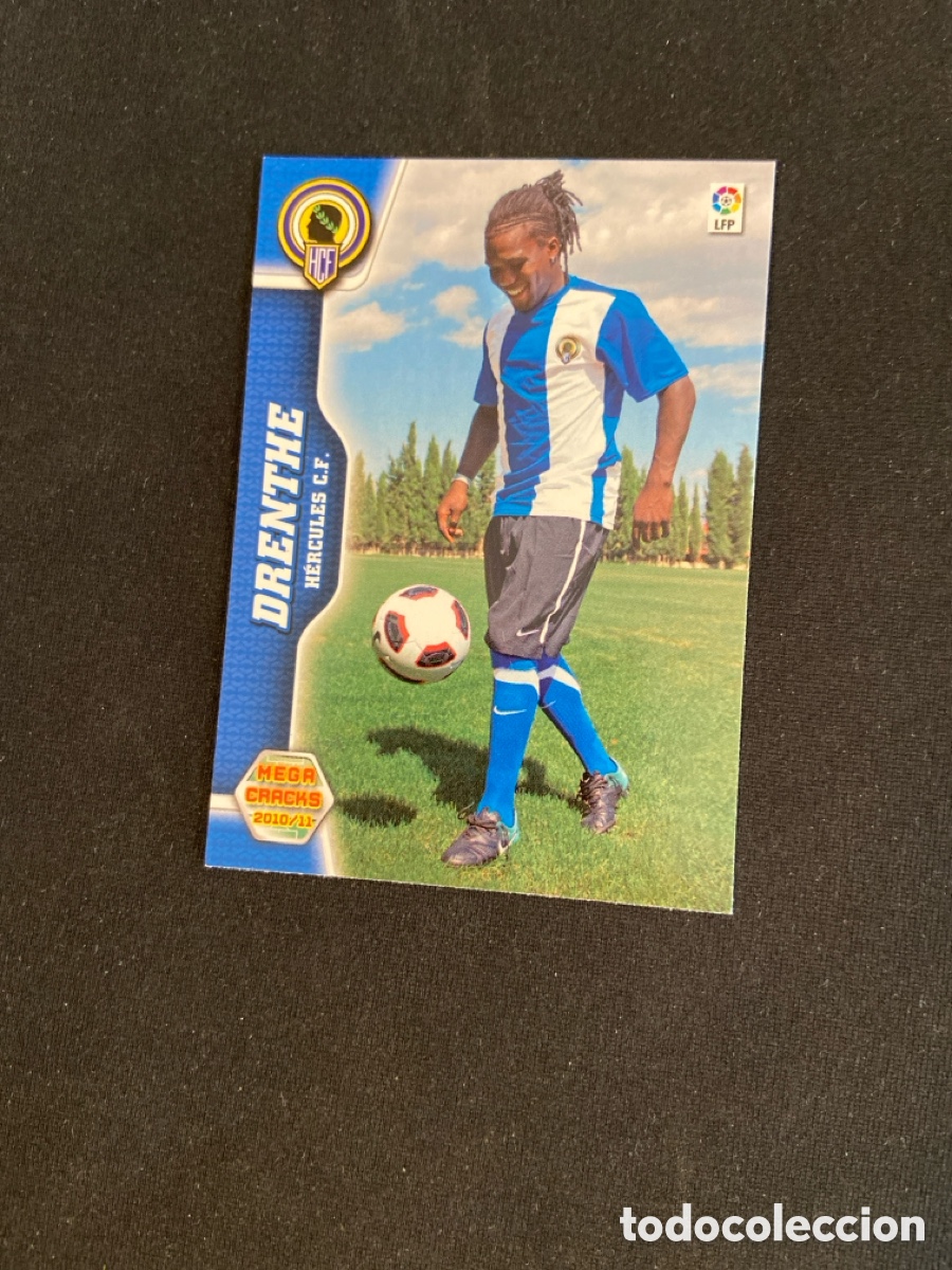 Cromos de f&uacute;tbol: DRENTHE 499 NUEVO FICHAJE (HERCULES)