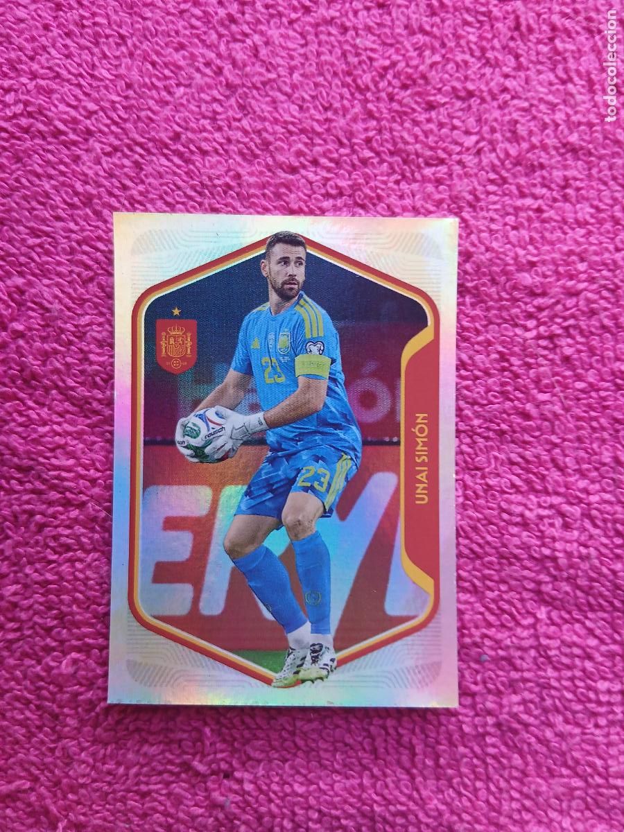Figurine di Calcio: espa&ntilde;a 2026 10 unai sim&oacute;n selecci&oacute;n espa&ntilde;ola panini carrefour family mundial de futbol