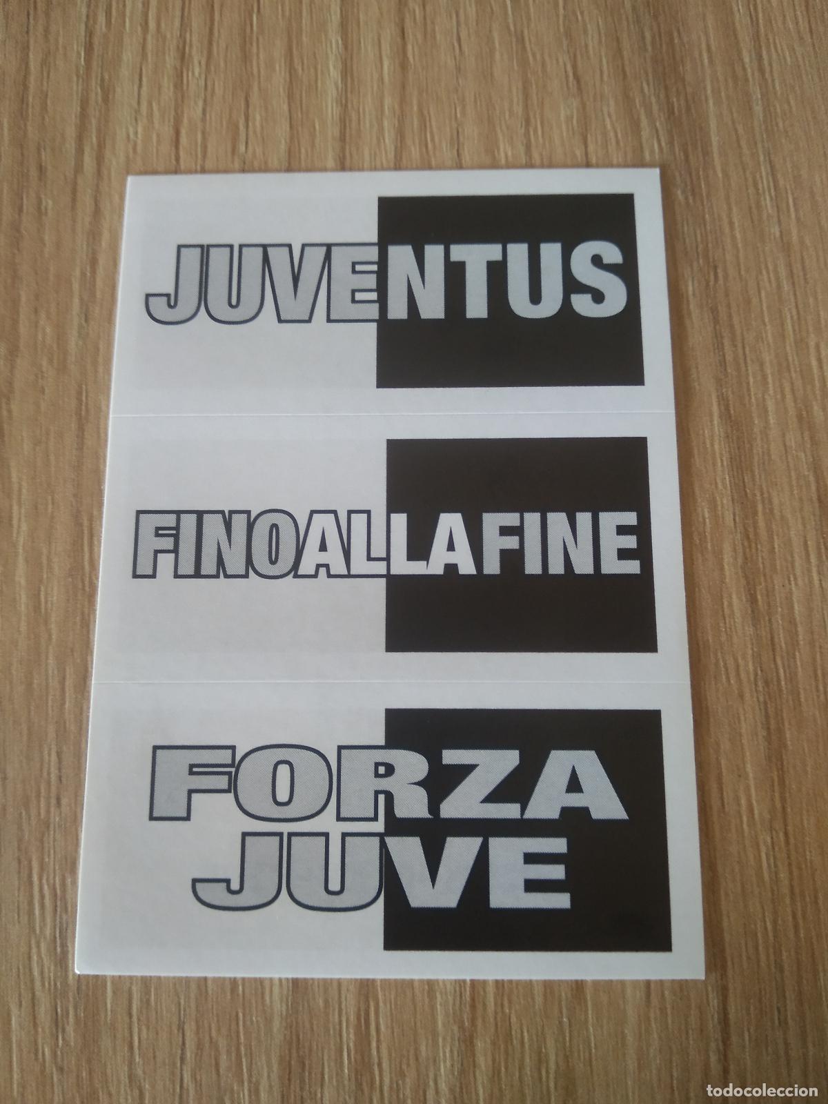 Figurine di Calcio: JUVENTUS FINO ALLA FINE FORZA JUVE CROMO FUTBOL PANINI LIGA ITALIA 23-24 CALCIATORI 2023-2024