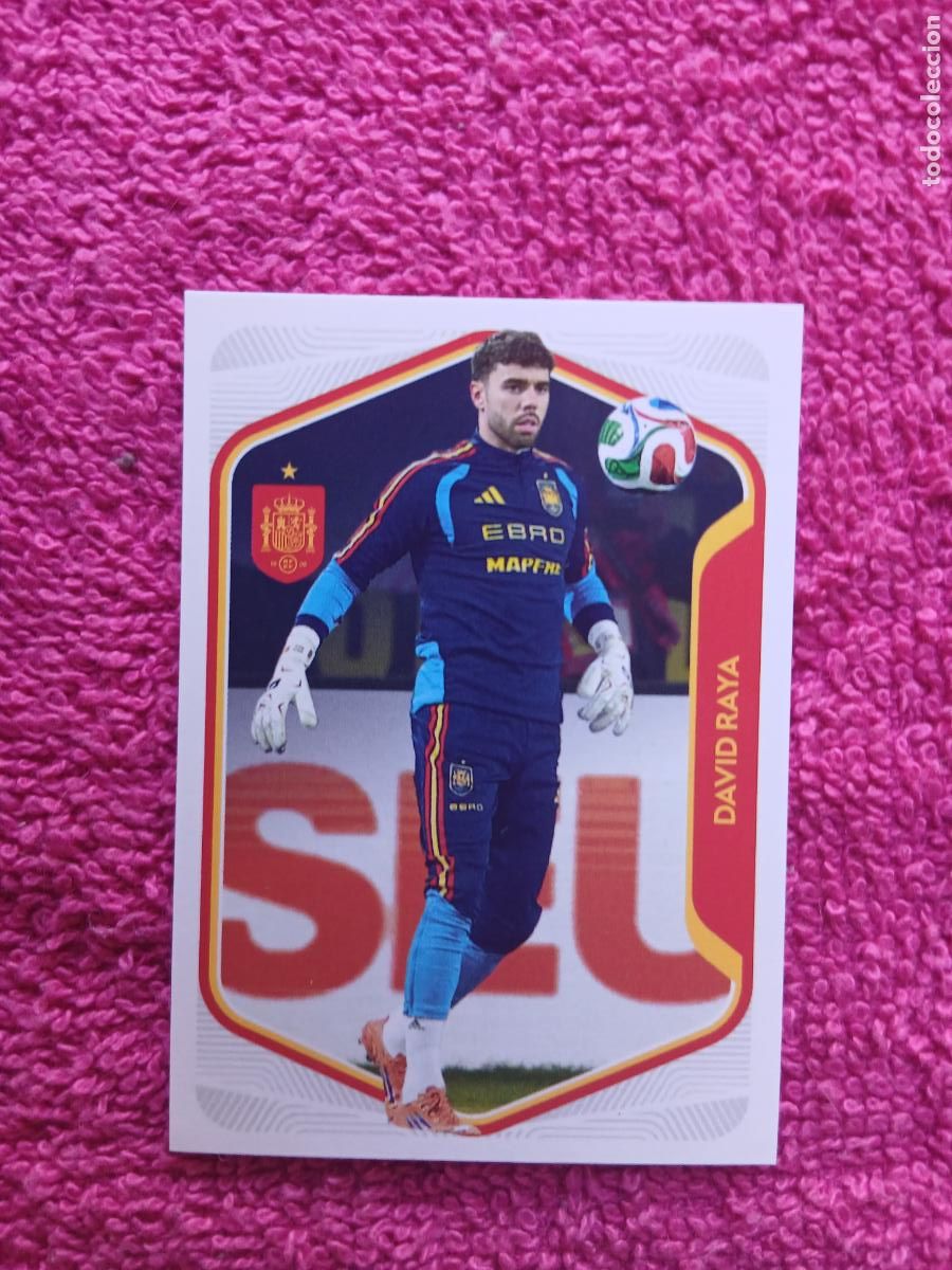 Figurine di Calcio: espa&ntilde;a 2026 11 david raya selecci&oacute;n espa&ntilde;ola panini carrefour family mundial de futbol