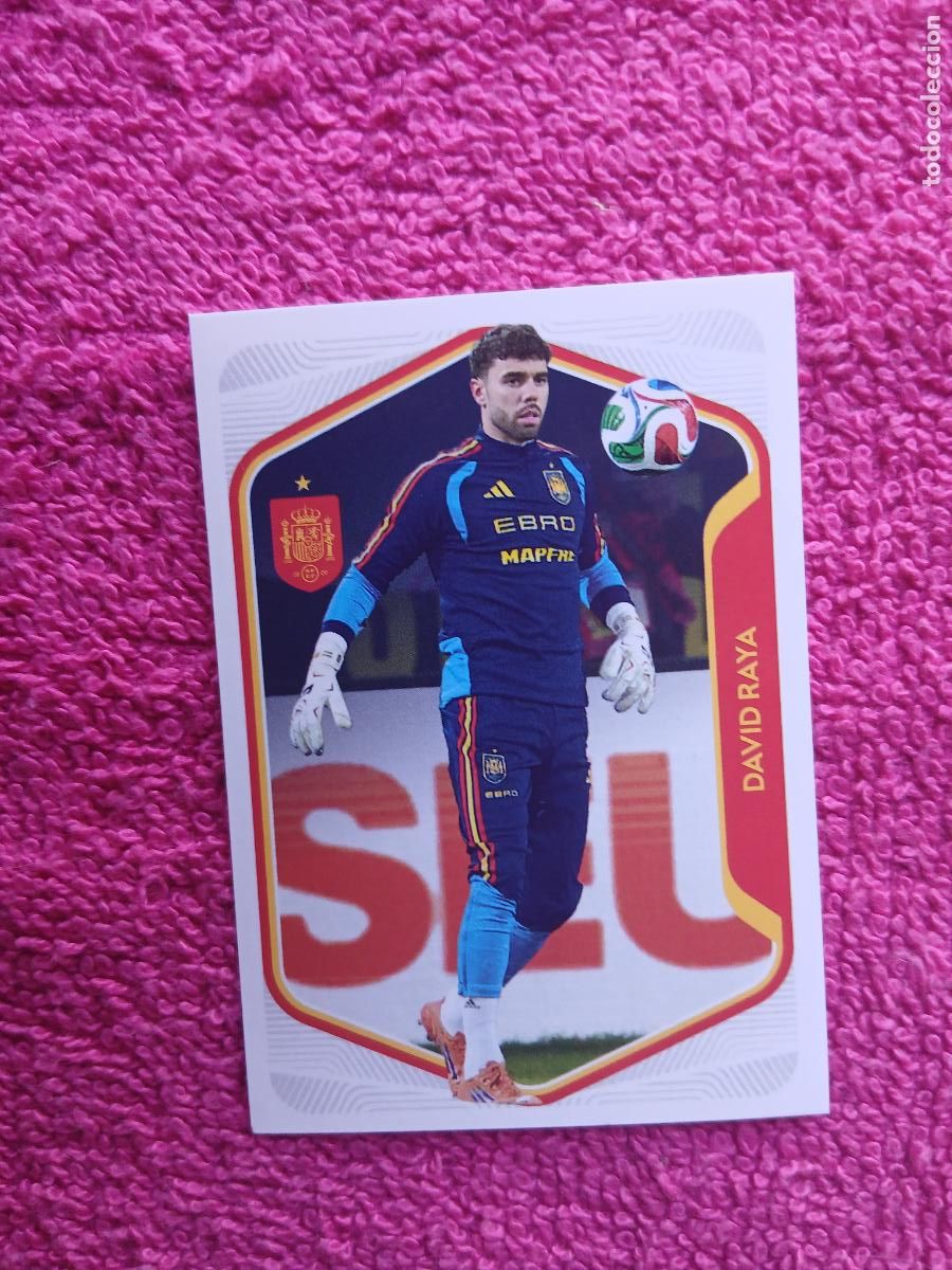 Figurine di Calcio: espa&ntilde;a 2026 11 david raya selecci&oacute;n espa&ntilde;ola panini carrefour family mundial de futbol