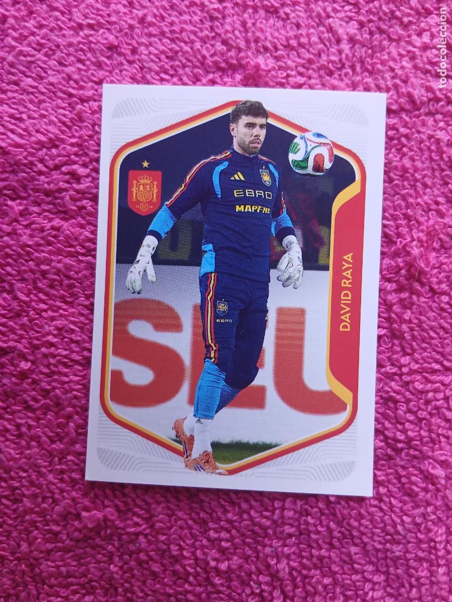 Figurine di Calcio: espa&ntilde;a 2026 11 david raya selecci&oacute;n espa&ntilde;ola panini carrefour family mundial de futbol