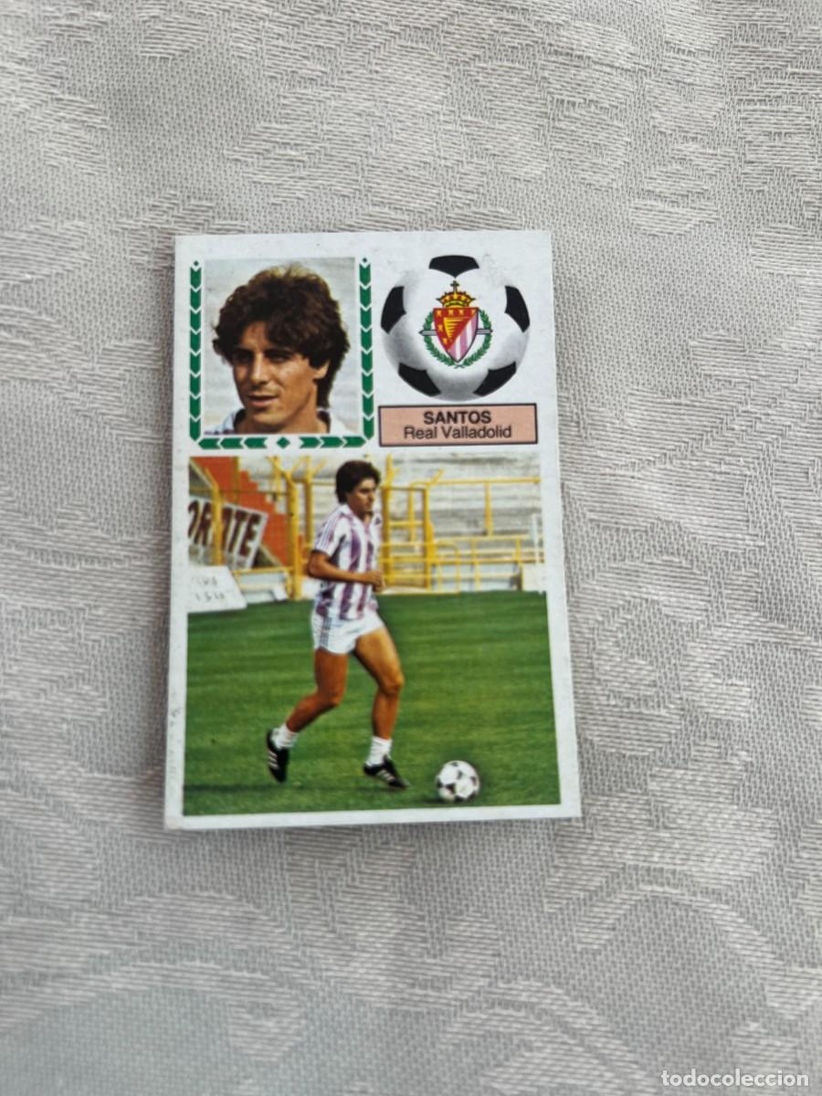 Cromos de f&uacute;tbol: SANTOS REAL VALLADOLID LIGA ESTE 1983 1984