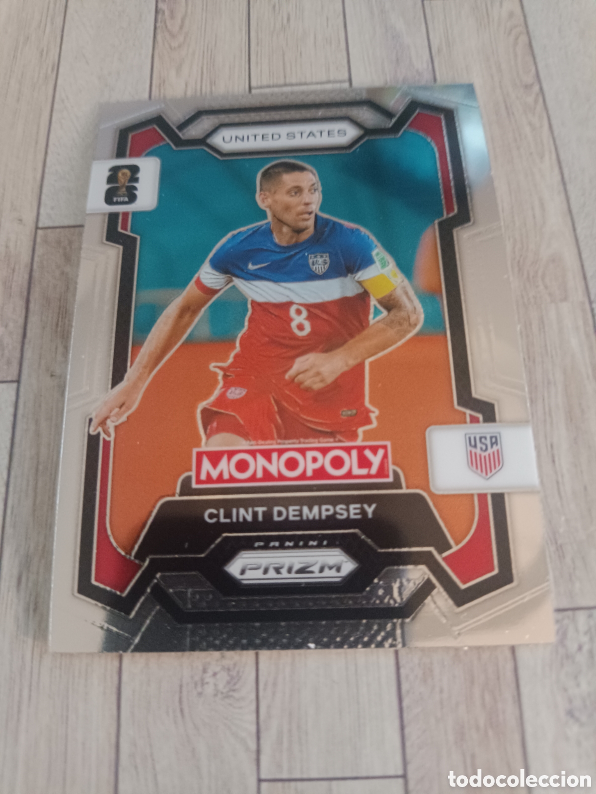 Cromos de f&uacute;tbol: 51 CLINT DEMPSEY USA BASE PRIZM MONOPOLY FIFA WORLD CUP PANINI 26 USA 2026