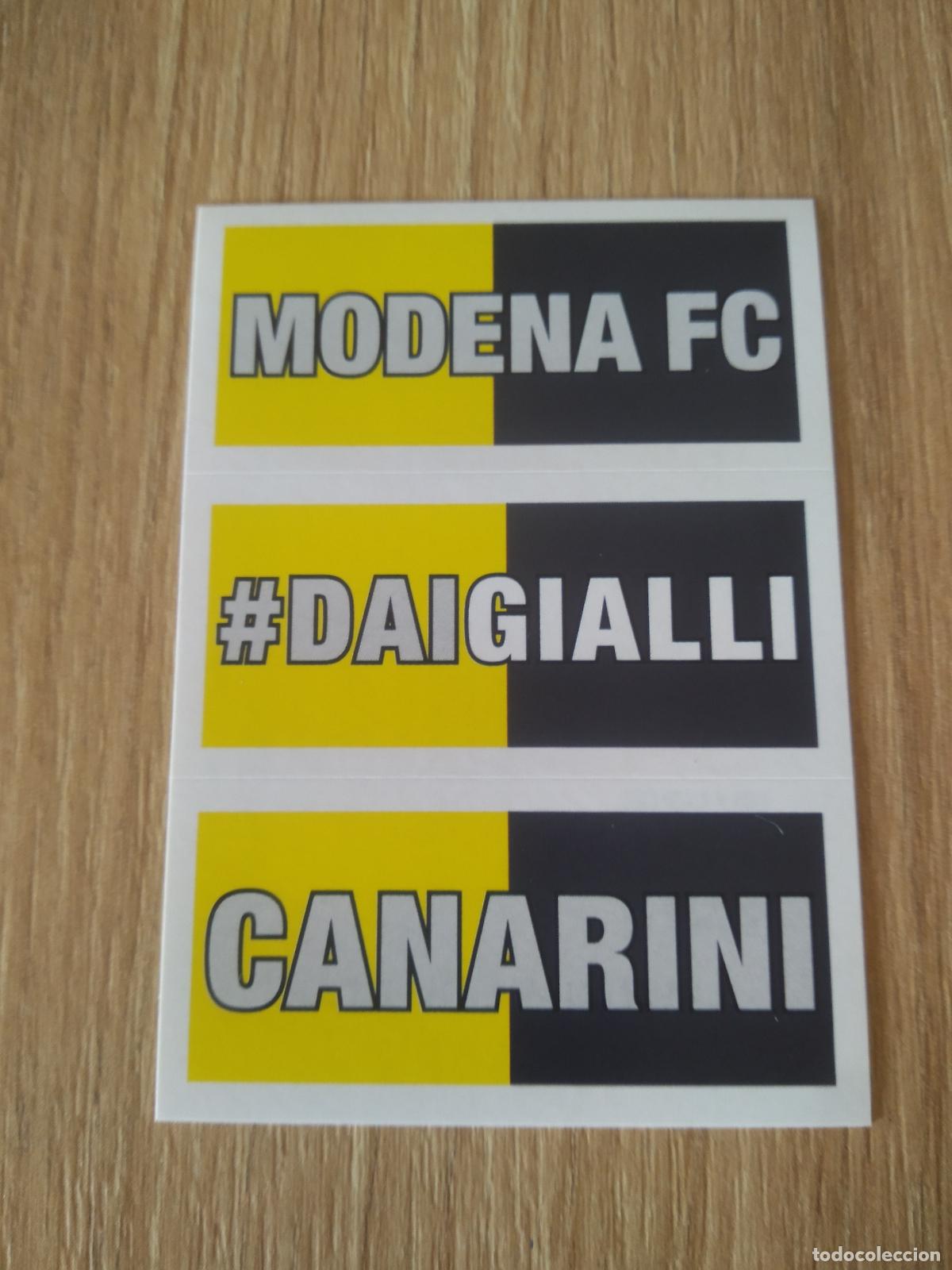 Cromos de f&uacute;tbol: MODENA FC DAI GIALLI GANARINI CROMO FUTBOL PANINI LIGA ITALIA 23-24 CALCIATORI 2023-2024