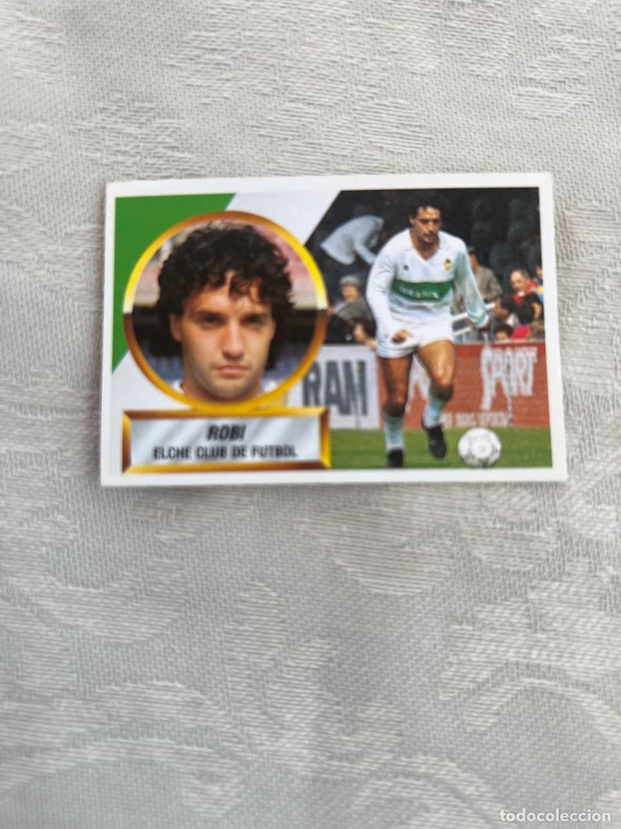 Cromos de f&uacute;tbol: JAVI ELCHE NUNCA PEGADO EDICIONES ESTE 88-89