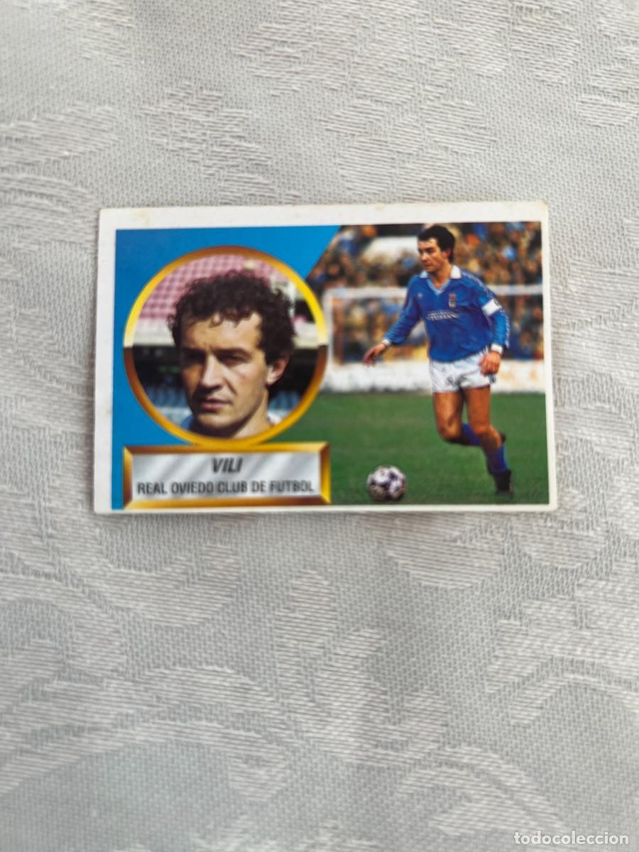 Cromos de f&uacute;tbol: VILI OVIEDO NUNCA PEGADO EDICIONES ESTE 88-89