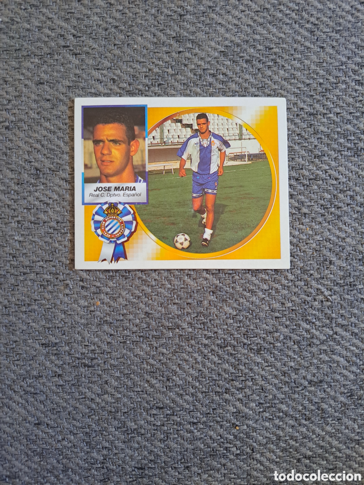Cromos de f&uacute;tbol: Jose Maria (Fichaje N&deg;34) Espanyol. Liga Este 94-95