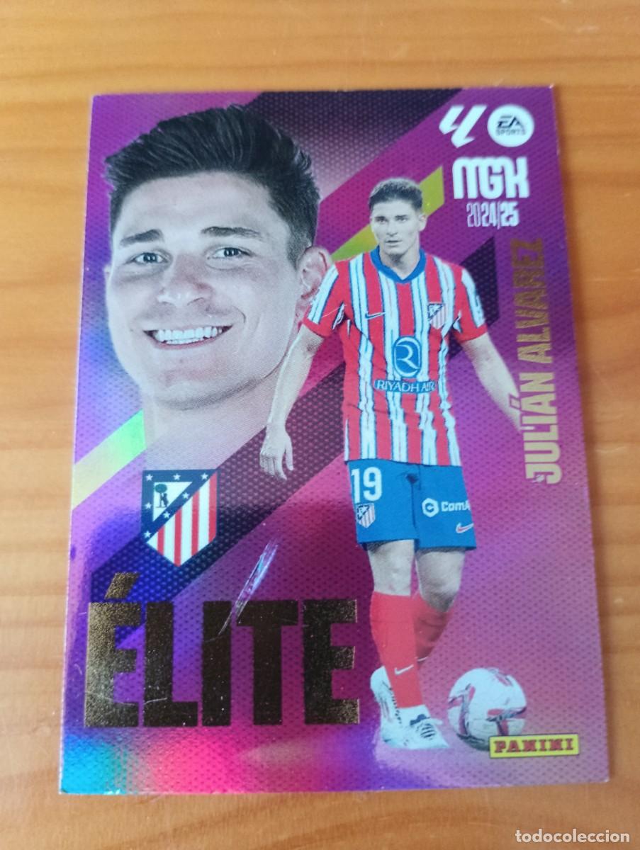 Cromos de f&uacute;tbol: 497 JULIAN ALVAREZ ELITE ATLETICO MADRID MEGACRACKS 2024 2025 MGK 24 25 PANINI