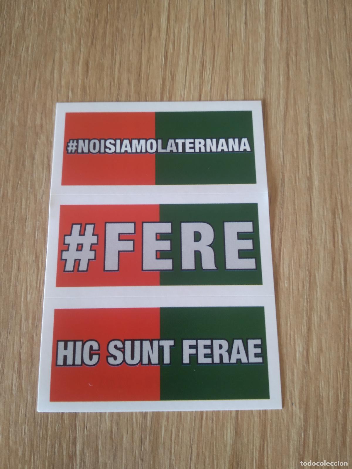 Cromos de f&uacute;tbol: NOI SIAMO LA TERNANA FERE HIC SUNT FERAE CROMO FUTBOL PANINI LIGA ITALIA 23-24 CALCIATORI 2023-2024