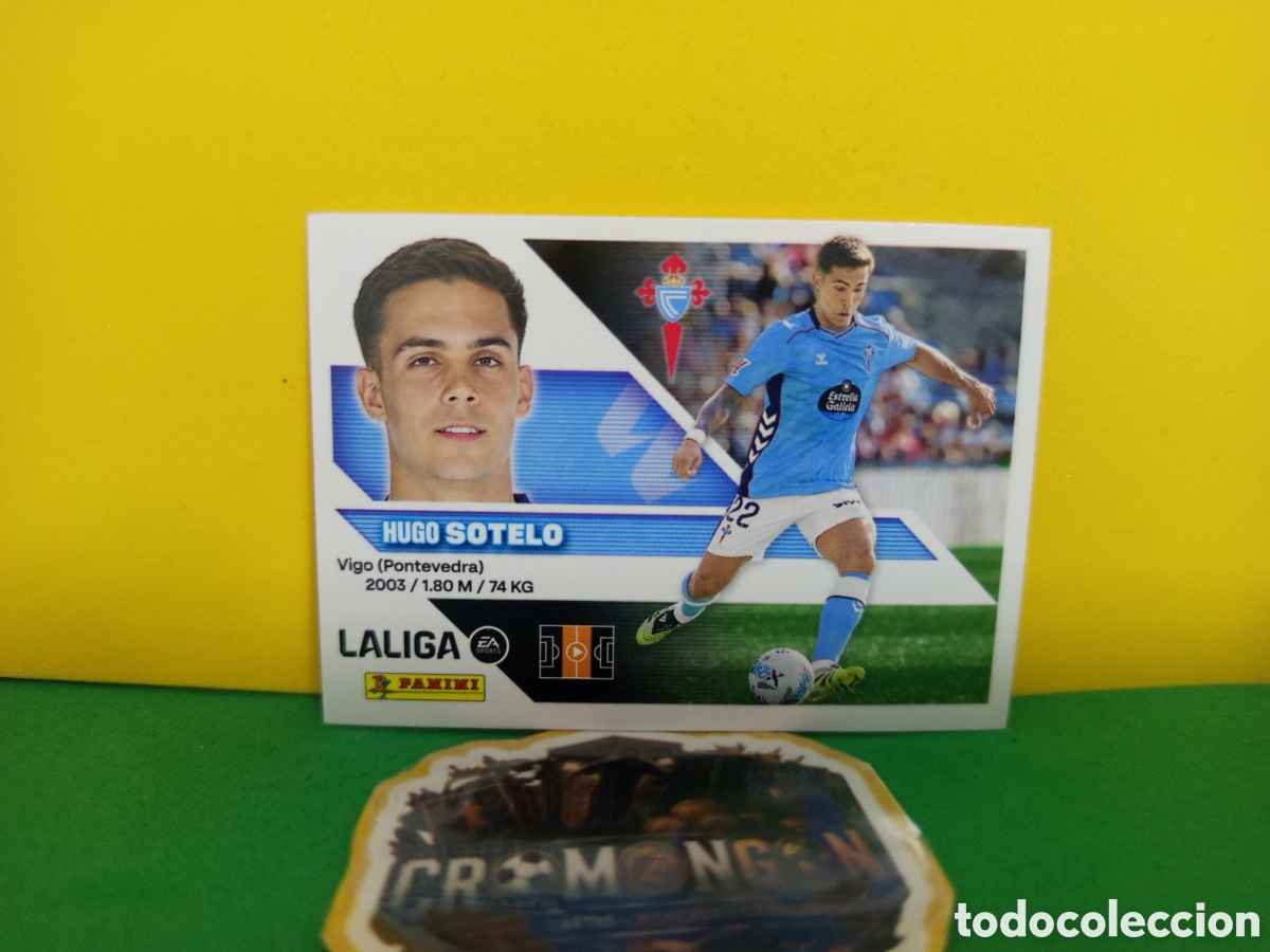 Cromos de f&uacute;tbol: ❇️ CROMO ⚽ HUGO SOTELO CELTA DE VIGO LIGA 26 27 2026 2027 EDICIONES ESTE PANINI SIN PEGAR❇️