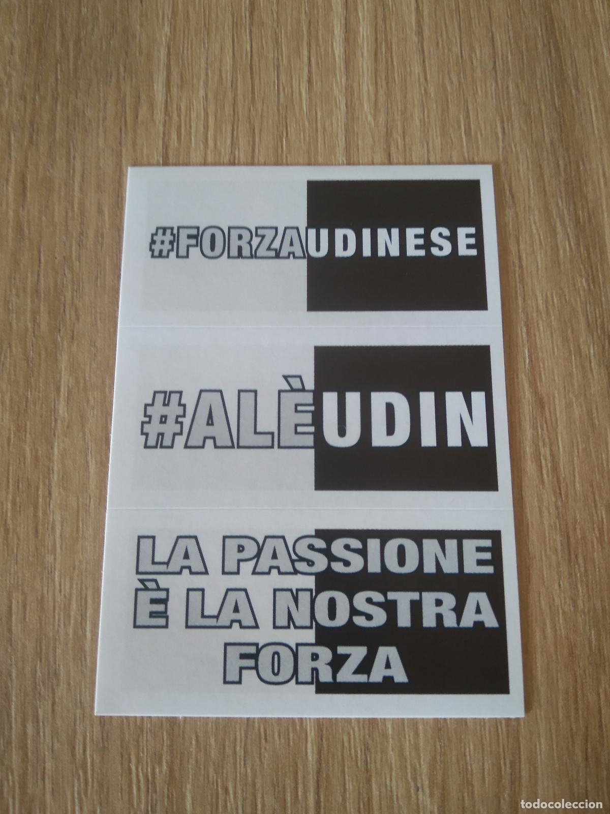 Cromos de f&uacute;tbol: FORZA UDINESE ALE U DIN LA PASSIONE CROMO FUTBOL PANINI LIGA ITALIA 23-24 CALCIATORI 2023-2024