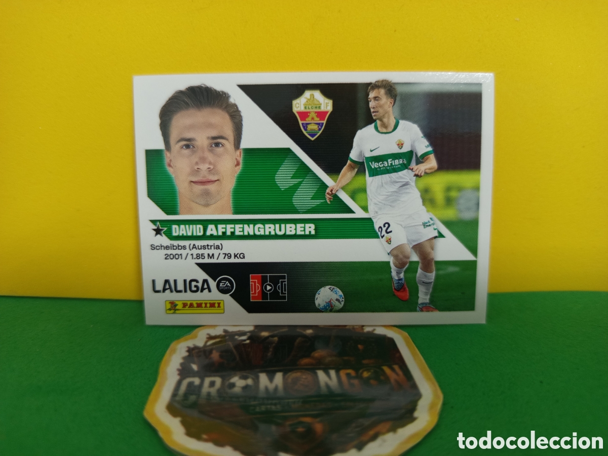 Cromos de Futebol: ❇️ CROMO ⚽ AFFENGRUBER ELCHE LIGA 26 27 2026 2027 EDICIONES ESTE PANINI SIN PEGAR❇️