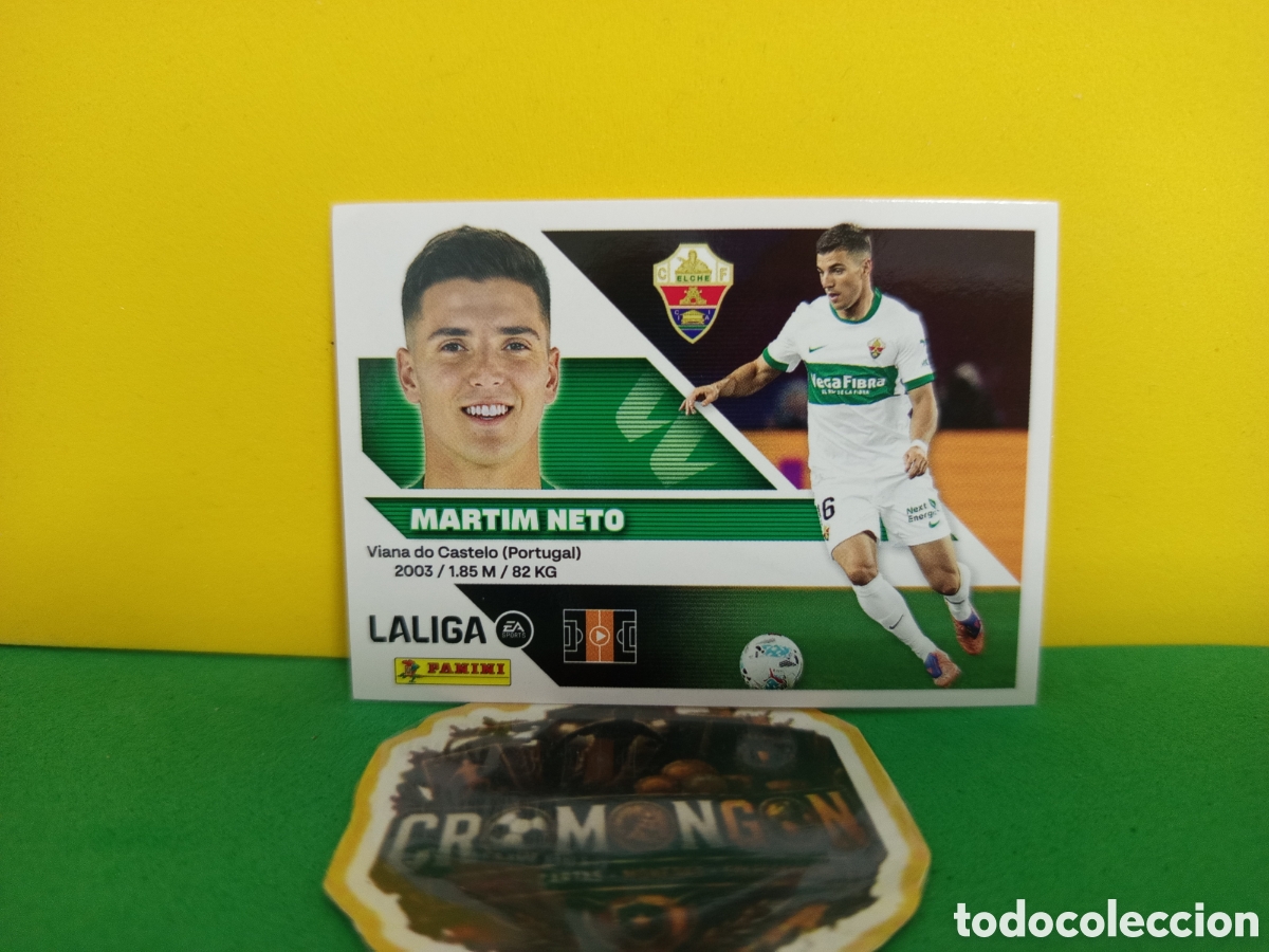 Cromos de Futebol: ❇️ CROMO ⚽ MARTIM NETO ELCHE LIGA 26 27 2026 2027 EDICIONES ESTE PANINI SIN PEGAR❇️
